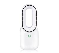 Ventilateur de table - Lifetime Air - Blanc - Silencieux - Design moderne - Sans pales
