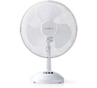 Ventilateur de table Nedis FNTB10CWT30 Blanc Blanc G