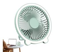 Ventilateur de table | Petit ventilateur portable de refroidissement de table | Support mural rechargeable Veilleuse cool Gadgets pour femmes, dortoir, chevet, été, extérieur, voyage, camping