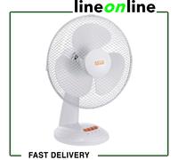 Vinco 70602 Ventilateur Table, blanc