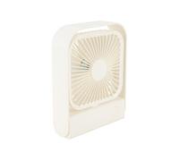 Voltman - Ventilateur de Table Rechargeable 15 cm - Blanc