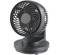 Sichler Haushaltsgeräte Ventilateur de table USB 5 W à 3 niveaux de vitesse et oscillation VT-120.T