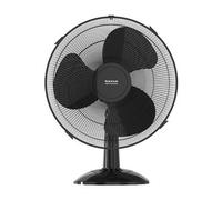 Ventilateur de table Taurus Greco 16 Elegance 40 cm 3 vitesses oscillation noire