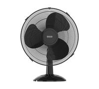 Taurus Ventilateur de table Greco 16 Elegance - 45W, 40cm, 3 vitesses, oscillation auto - Noir