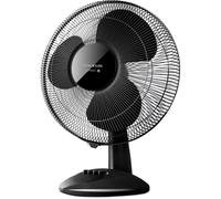 Ventilateur de table - TAURUS - Noir - 40cm - 3 vitesses - Oscillation
