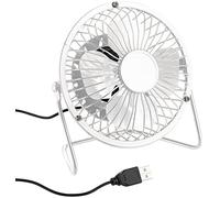 Ventilateur de table USB Ø 10 cm - Blanc [Sichler Haushaltsgeräte]