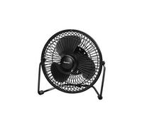 Ventilateur de table usb "métal", 15 cm (6"), 2 niveaux de vitesse