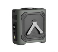 Ventilateur de taille à écran LED, ventilateur de taille portable, avec élément de refroidissement Peltier 4000 mAh, capacité de 4000 mAh, 100 paramètres de flux d'air, lumière intégrée pour une