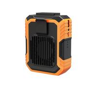 Ventilateur de Taille, Ventilateur Suspendu à la Taille, Rechargeable par USB, Multifonctionnel Trois en Un, avec Alimentation d'éclairage soufflant et Refroidissement Rapide Silencieux