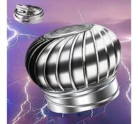Ventilateur de toit à turbine pour combles, diamètres 6, 8, 10, 12, 16, 18, 20, 24 et 30 pouces, en acier inoxydable 304, pour maisons, usines, fermes, cheminées industrielles et poêles (taille : 110