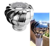 Ventilateur De Toit Durable AntiS-Pluie Extracteur De Fumées Rotatif Éolien
