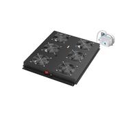 Ventilateur de toit Roline 19 Zoll 6 ventilateurs noir