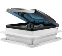 Ventilateur de toit RV,manuelle, lumière LED, IP68 étanche, bleu