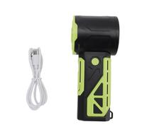 Ventilateur de Turbo Portable Portable, 9W, 100 Vitesses réglables, 4000mAh USB Rechargeable, battant pour Batterie, pour Voyager en Plein air