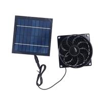 Ventilateur de ventilation à énergie solaire, professionnel, efficace, économie d'énergie, ventilateur de conduit à énergie solaire pour grenier extérieur, maison pour chiens, abri de jardin,