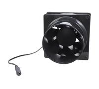Ventilateur de ventilation à haut débit d'air 12 V avec boîtier en ABS amovible pour tentes de culture, serveur de refroidissement et applications de bricolage, extracteur en ligne avec interfaces de
