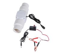 Ventilateur de ventilation à vitesse variable de 10 W avec, 40mm | Contrôleur de vitesse manuel, pinces de terre positives rouges et noires, évacuation ou alimentation d ' air pour les