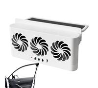 Ventilateur de ventilation de voiture, ventilation solaire à énergie solaire | Ventilateur de circulation d'air de refroidissement de voiture, puissant outil de ventilation d'aspiration Ce ventilateur