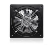 Ventilateur de ventilation industriel de 15,2 cm, extracteur axial, haute efficacité, faible bruit, pour usine, cuisine, garage, noir