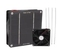 Ventilateur De Ventilation Solaire - Refroidisseur De Panneau Solaire Amélioré, Ventilateur Solare Pour Poulailler À Effet De Serre | Ventilateurs D'extraction À Panneau , Pour Maisons D'anima