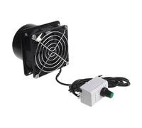 Ventilateur de ventilation USB - Mini ventilateur d'extraction à vitesse réglable, souffleur d'air canal, tube à souder Cuisine Fenêtre de salle de bain Domestique sans installation | Booster de