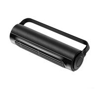 Ventilateur de voiture portable à 3 vitesses pour refroidissement de siège arrière, turbine réglable, appuie-tête et dossier, moteur silencieux sans balais, chargement, compatible avec divers