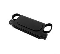 Ventilateur de voiture rechargeable par USB avec 3000 mAh, ventilateur portable de siège de voiture avec design à double turbine, refroidisseur arrière réglable pour bébé et animal de compagnie (noir)