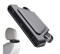 Ventilateur De Voyage Rechargeable - Flux D'air À Plusieurs Vitesses, Technologie De Fonctionnement Silencieux, Conception Compacte Pliable, Efficacité À Double Turbine, Longue Durée De Vie De La Batt