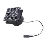 Ventilateur d'échappement 3800 tr/min 80 mm 12 V Extracteur d'air souffleur pour soudure bureau hall hydroponique cuisine réparation électronique