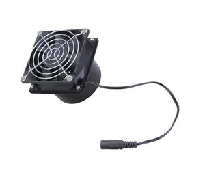 Ventilateur d'échappement 3800 tr/min 80 mm 12 V Extracteur d'air souffleur pour soudure bureau hall hydroponique cuisine réparation électronique