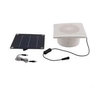 Ventilateur d'échappement à énergie solaire pour poulailler et camping-car 12 V 30 W