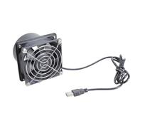 Ventilateur d'échappement circulaire alimenté par USB 5 V 8 cm pour extraction et refroidissement dans le kit d'extraction des couvertures d'imprimante