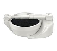 Ventilateur d'échappement de bureau pliable et léger pour la cuisine en intérieur - Hotte amovible avec faible consommation d'énergie - Hotte d'économie d'espace
