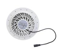 Ventilateur D'échappement De Ventilation Canaux À Haute Efficacité Pour Chien Pet House Cuisine Circulation D'air Dans Les Tentes Culture Adaptateur Bride Canal Blanc