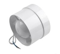 Ventilateur d'échappement en ligne de 125 mm avec fonctionnement à faible bruit, parfait pour les besoins de ventilation domestique (12,7 cm)