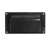 Ventilateur d'échappement haute performance 12 V 6 W pour cuisine ou cabine de camping-car avec fonction d'échappement rapide et fonctionnement silencieux (noir)