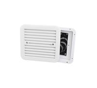 Ventilateur d'échappement latéral 220 V pour camping-car, caravane, camping-car et remorque - Noir ou blanc, fabriqué en matériau résistant aux UV