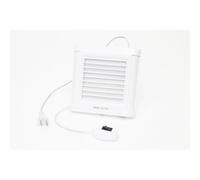 Ventilateur d'échappement silencieux de 10,2 cm pour salle de bain, 100 mm étanche, extracteur d'air mural pour éliminer l'humidité et les odeurs, ventilateur silencieux pour toilettes