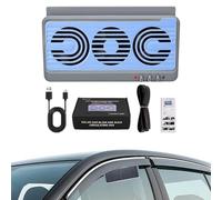 Ventilateur D'Échappement Solaire Pour Voiture,Ventilateur D'Échappement Solaire Automobile - Purificateur D'Air Pour Véhicules Camion Berline SUV