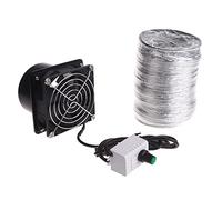 Ventilateur d'échappement USB pour fenêtre de toilettes et cuisine - Vitesse réglable - Extracteur unique - Pour cuisine, salle de bain - Réparation électronique