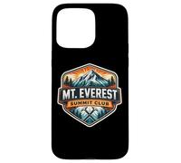 Ventilateur d'escalade Mount Everest Summit Club Mountain Peak Coque pour iPhone 15 Pro Max