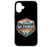 Ventilateur d'escalade Mount Everest Summit Club Mountain Peak Coque pour iPhone 16 Plus
