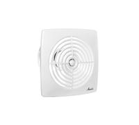 Ventilateur d'évacuation fi 150 20W 220m3/h 230V IPX4 blanc WR150