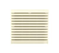 Ventilateur d'extraction 204 x 204 mm Obturateur Ventilateur Ventilateur Armoire électrique Filtre de ventilateur Couvercles de ventilation Grille étanche Ventilation Ventilation Ventilateur