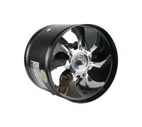 Ventilateur d'extraction, 4/6/7/8 Pouces Conduit Électrique Ventilateur Ventilateur D'air En Métal Ventilation Ventilateur D'échappement Mini Extracteur Cuisine Mur Plafond Grenier Ventilateur(6inch)