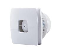 Ventilateur d'extraction 4'' Accueil Silencieux Ventilateur d'extraction Ventilation pour Salle de Bain Plafond Fenêtre Montage Mural Puissant Extracteur d'air Ventilateur avec