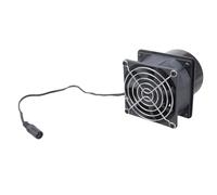 Ventilateur d'extraction 80 mm CC 12 V avec moteur à roulement à billes pour boîtier d'imprimante et Diyer Soudure Soudure Gaz d'échappement Extracteur de vapeurs d'air Lampe abdominale Ventilateur