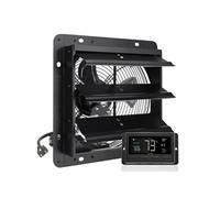 Ventilateur d'Extraction à Volets Avec Contrôleur Température Et D'humidité 25,4cm