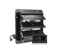 VEVOR Ventilateur d'extraction à volets extracteur d'air mural garage 30,5 cm EC