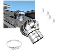 Ventilateur D'extraction Anti-pluie Non Alimenté, Évent De Toit De Turbines